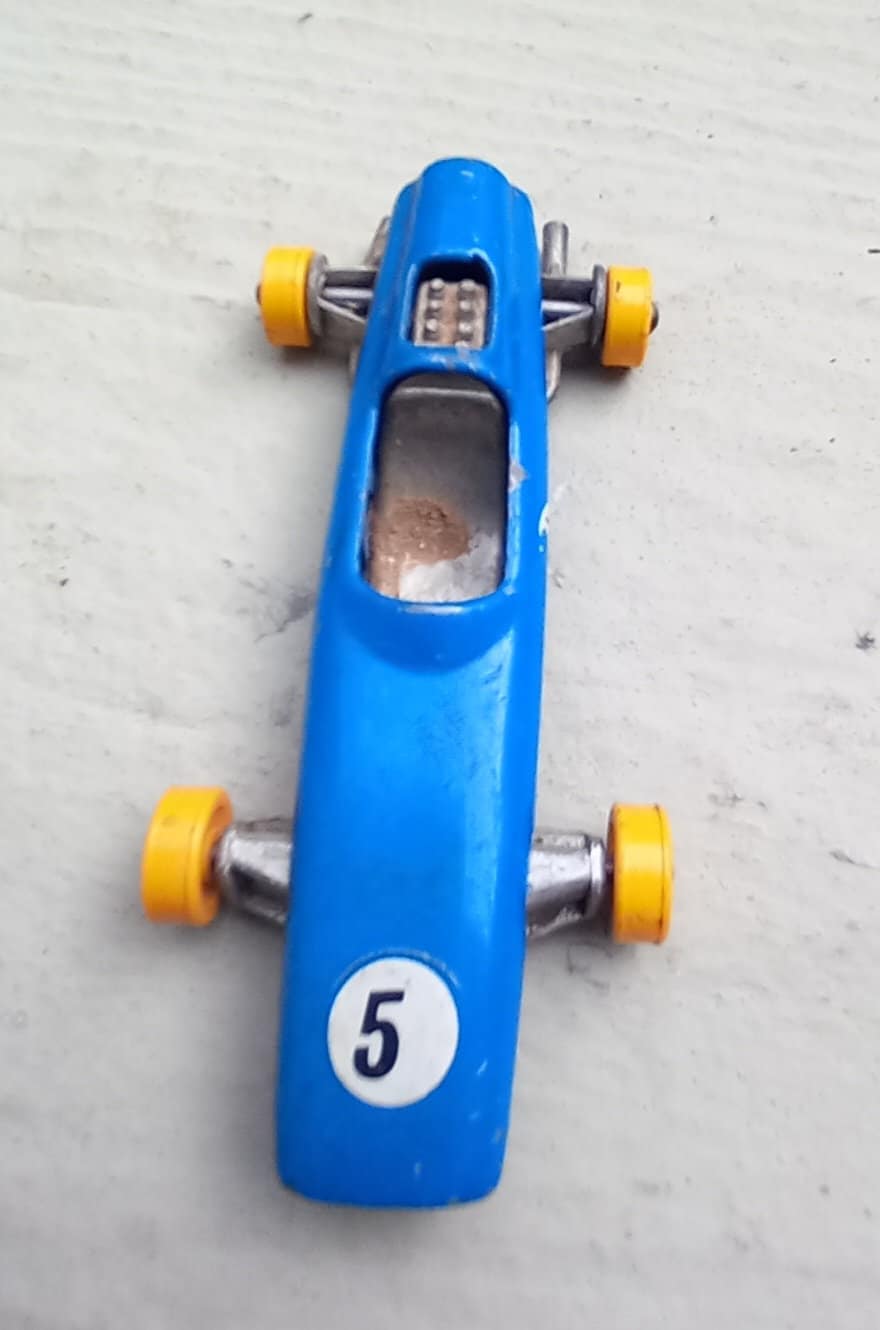 Vintage Lesney Matchbox #52 BRM Blue Race Car 1965 Made in England
