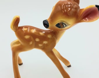 Adorable  Vintage  40's Disney American Pottery (Shaw) Faline 9" "Bambi"
