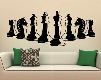 chess wall decal ae717 chess wall decal ae717