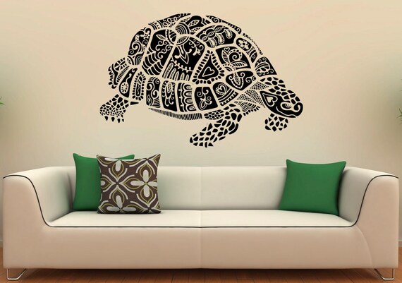 Sea Turtle Wall Decal Vinyl Stickers Sea Animals Home Interior Design Art Murals Bedroom Decor 11t01le