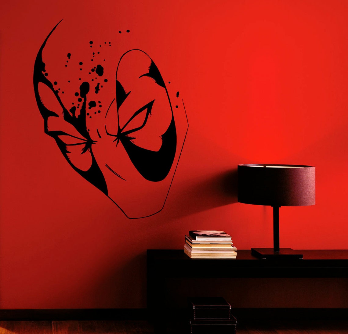 Deadpool Comics Wall Decal Supervillain Vinyl Sticker Comic Etsy