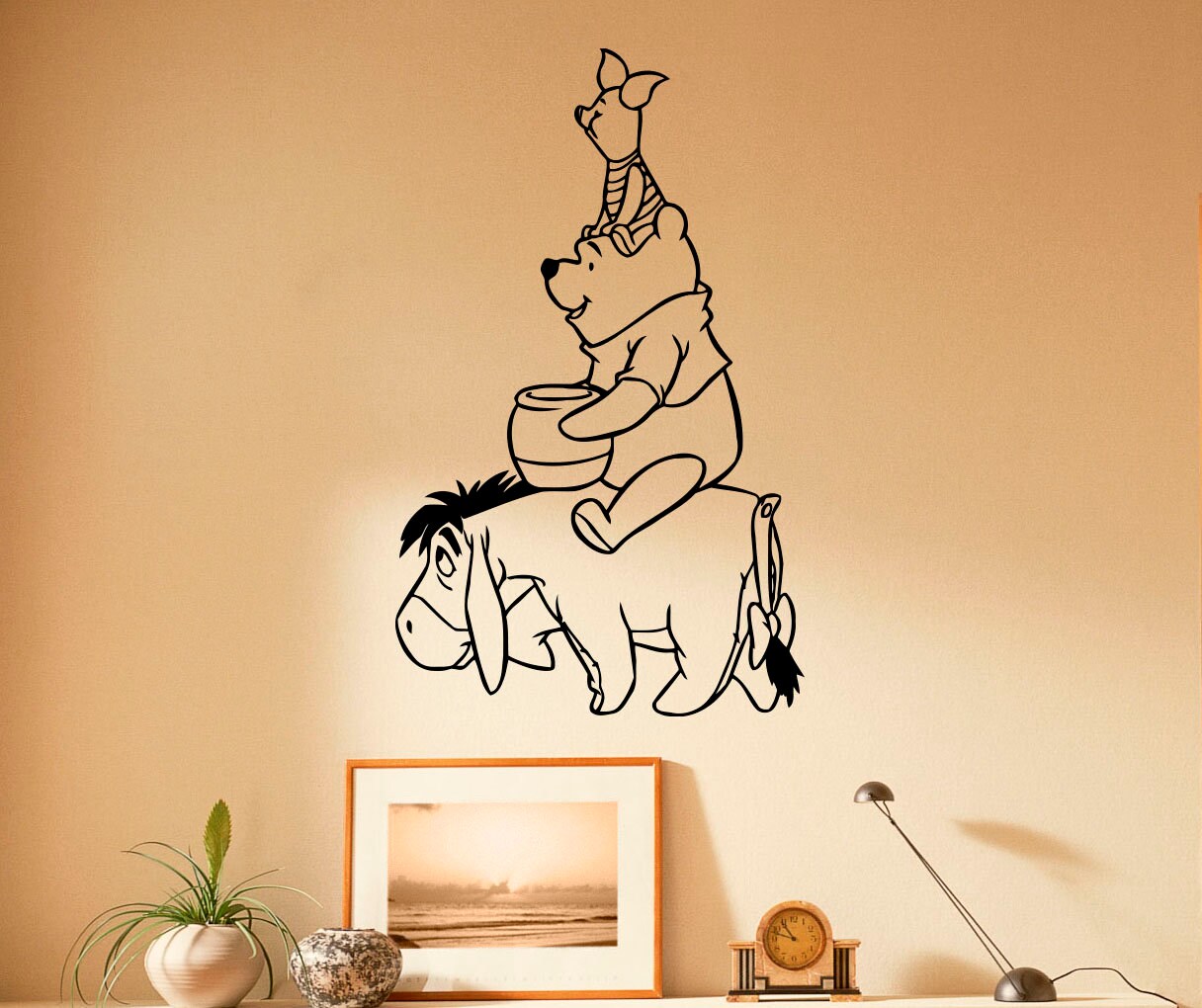 Winnie the Pooh Wall Decal Vinyl Stickers Home Kids Room Decor Etsy