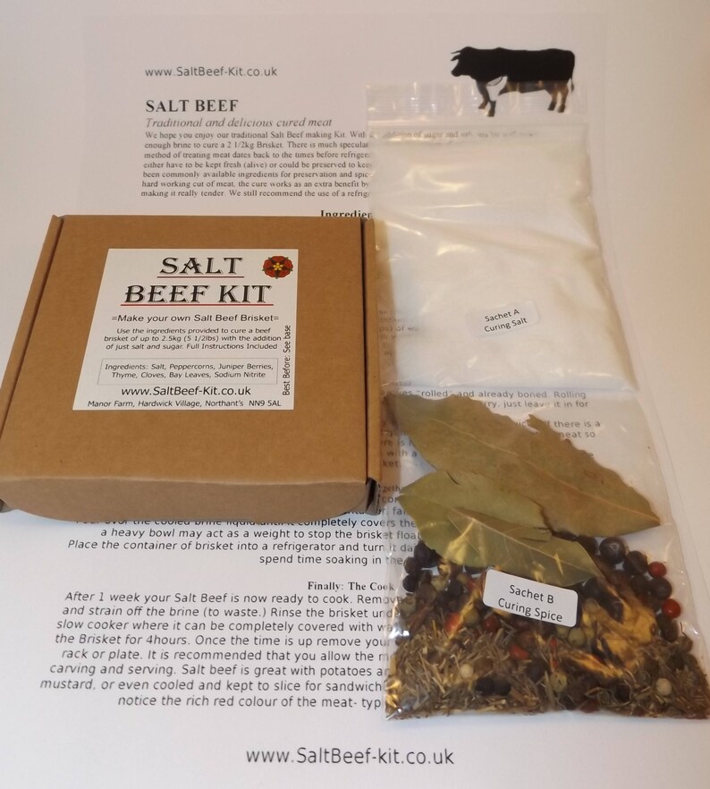 Salt Beef Making Kit make your own Salt Beef Etsy