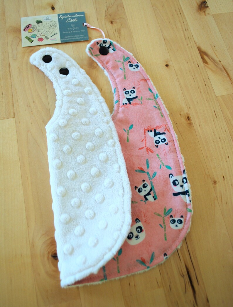 Fox Baby Bib Burp Cloth Gift Set /create Your Own Baby Shower Gift FREE...