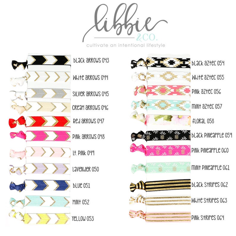 Hair Tie Hair Ties Party Favor Baby Shower Party Favor Oh Baby with Brown Card Hair Tie Favor