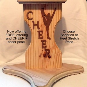 Cheer Stand  Stunts, cheerleader stand, Practice stand, Tee Flyer 12" High