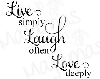 Download Live Laugh Love Svg Etsy