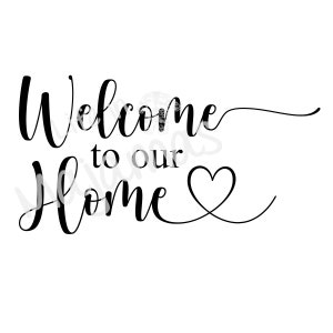 Bienvenue chez nous SVG PNG
