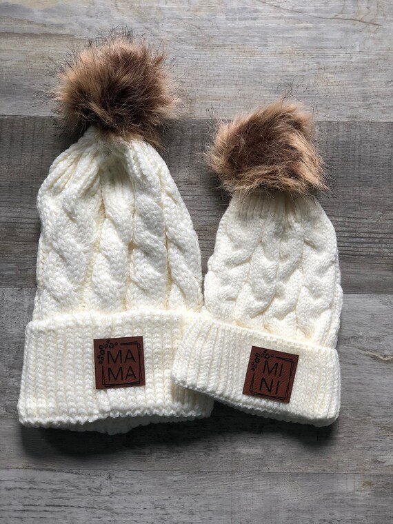 Beaniemini Hat Mama Mini Hatwinter 