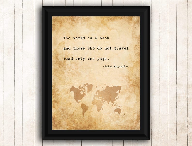 Printable Wall Art Motivational Es Travel E Pdf Prints Printables