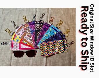 Sunnies and ID Standard Size Keychain- Ready to Ship