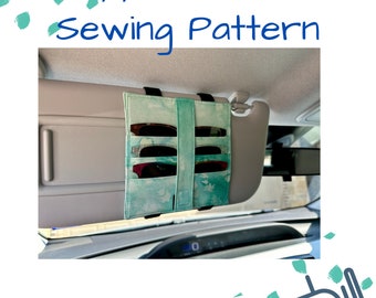 Car Visor Topper Holder- SEWING PATTERN