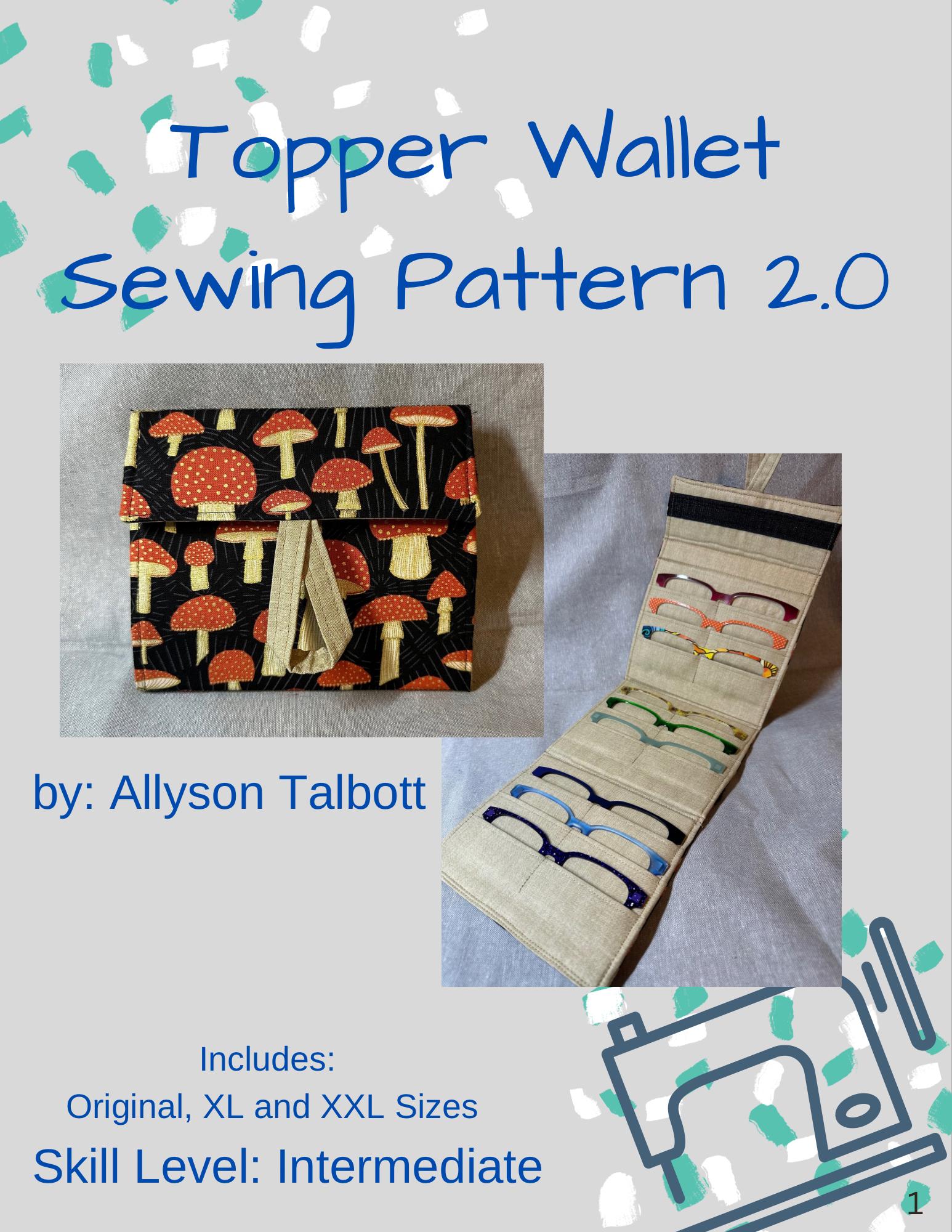 Topper Wallet SEWING PATTERN