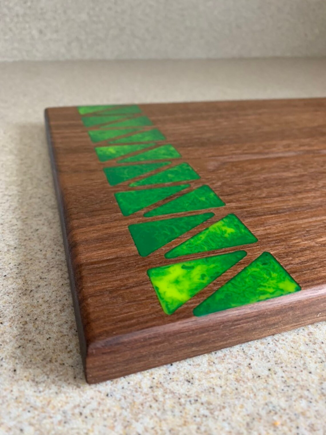 Cutting Board With Epoxy Inlay Etsy