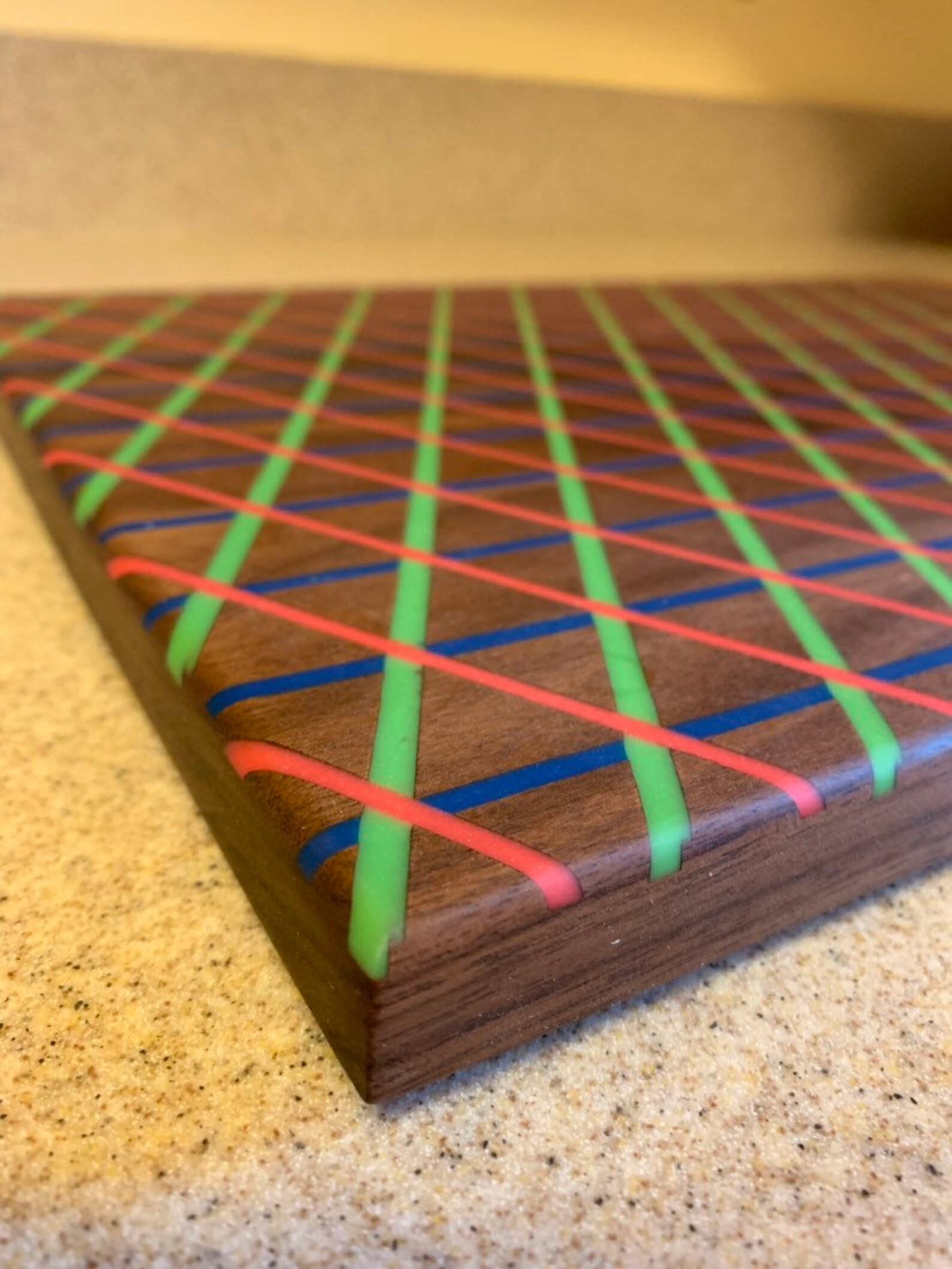 Cutting Board With Epoxy Inlay Etsy