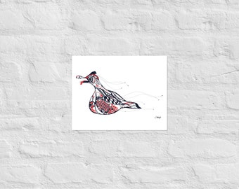Sky Guardian - Goose Haida Inspired Art Piece