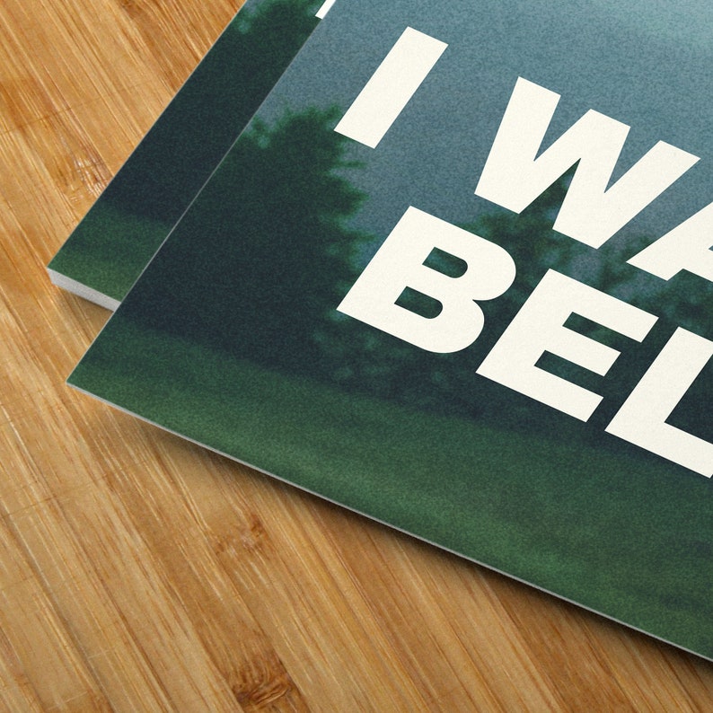 X-Files 'I Want To Believe' Inspired Poster Poster Print image 6