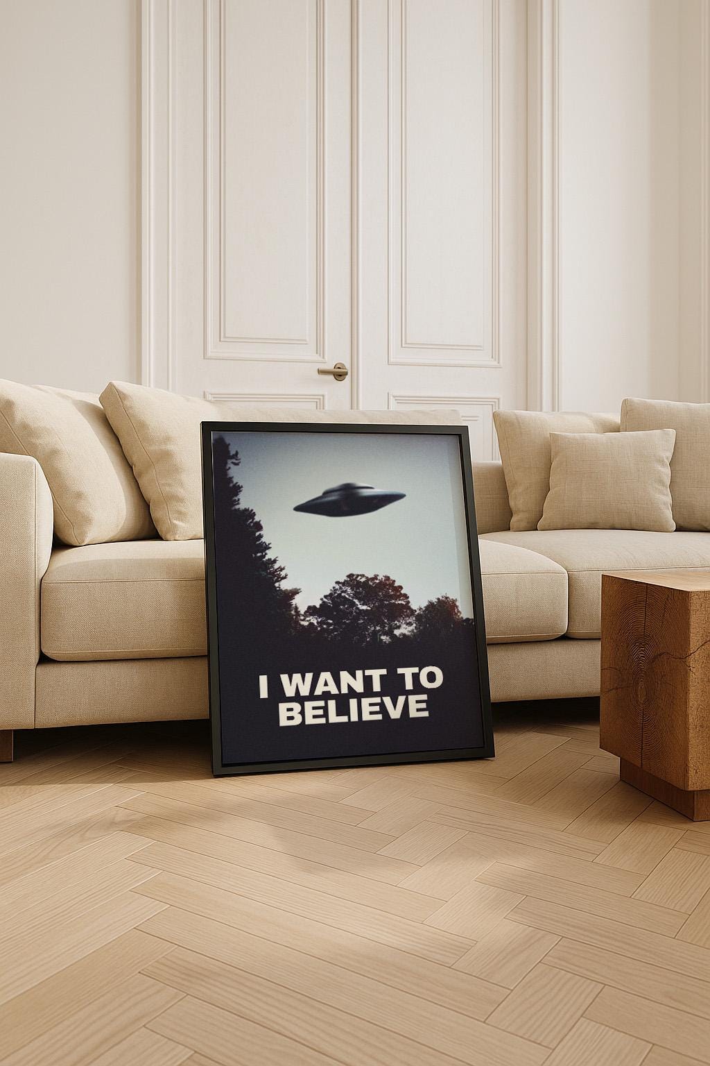 I Want to Believe Poster: Screen-accurate X-files Print - Etsy