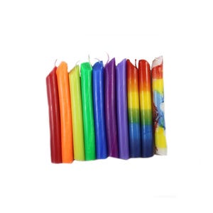 Drip Candle Pack Of 25 - Vibrant Summer Colors For Wine Bottle Dripping