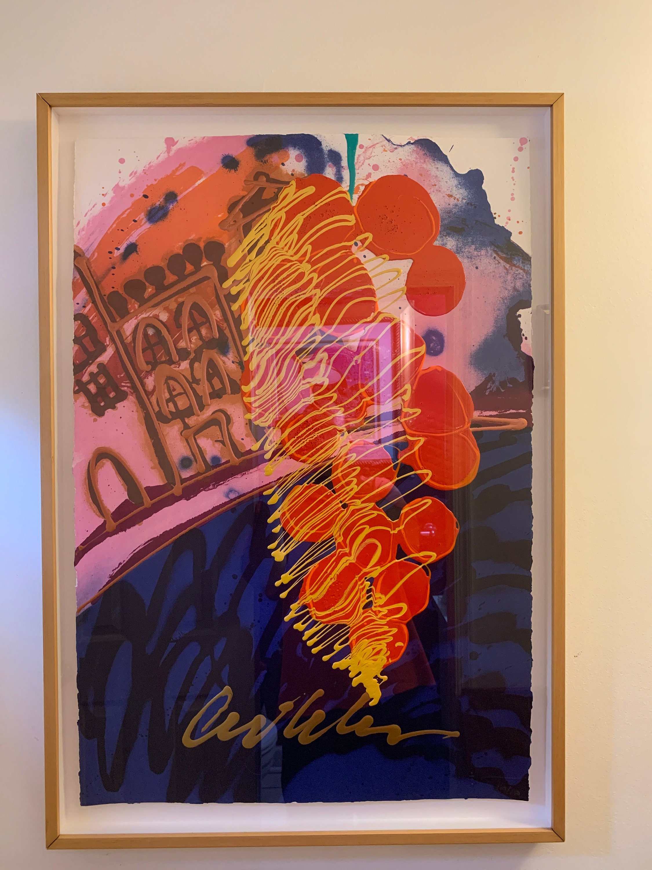 Dale Chihuly Lithograph Chihuly over Venice with Coa Etsy