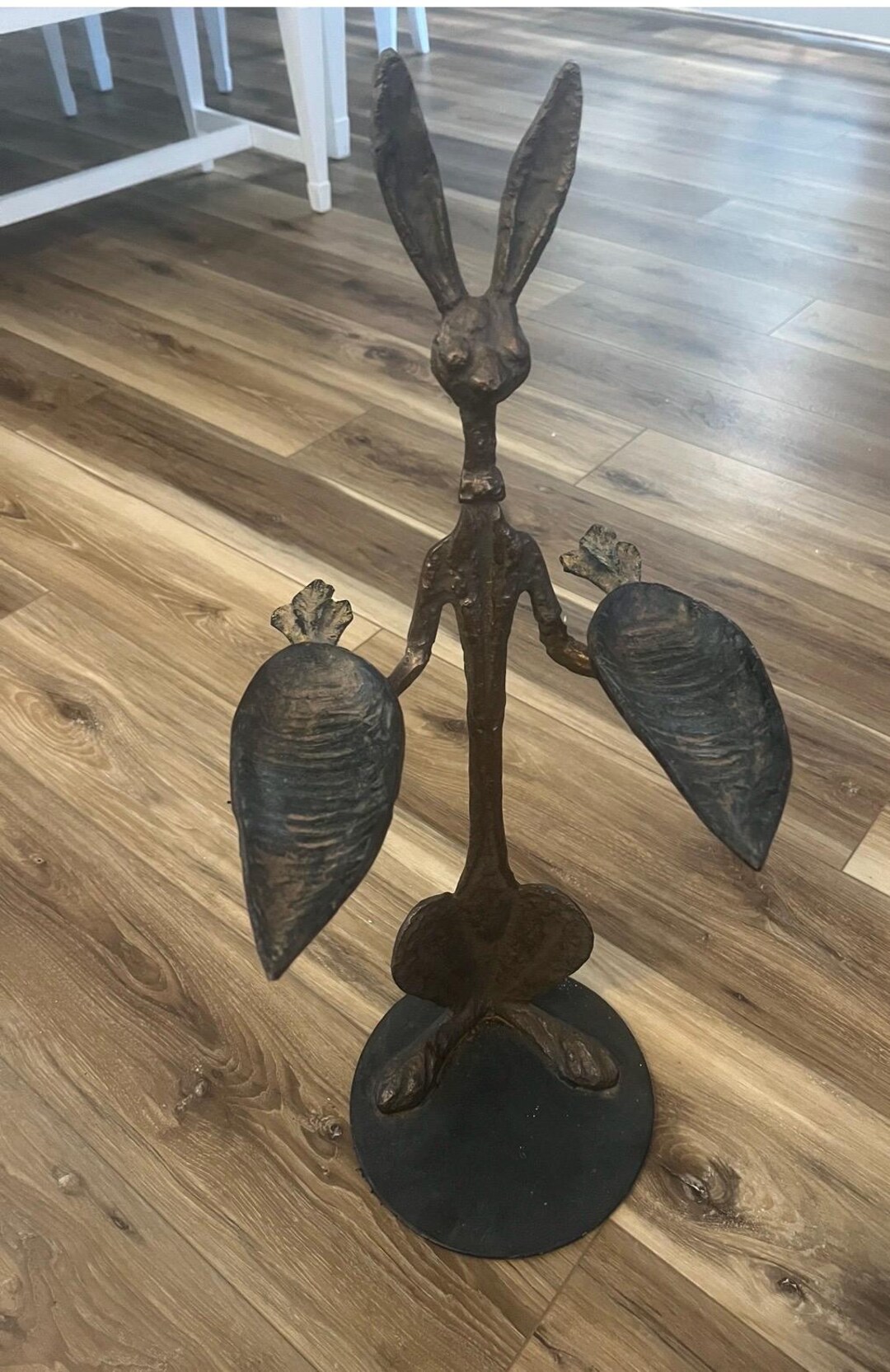 Attributed to Thomas Molesworth Rabbit Brutalist Iron Sculpture - Etsy