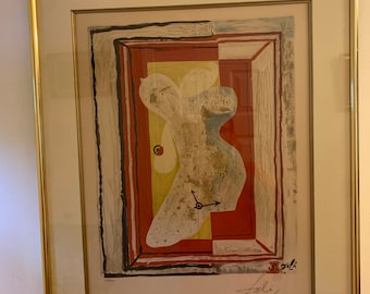 Salvador Dali “vénus Au Joueur D'orgue“ Signed and Numbered - Etsy
