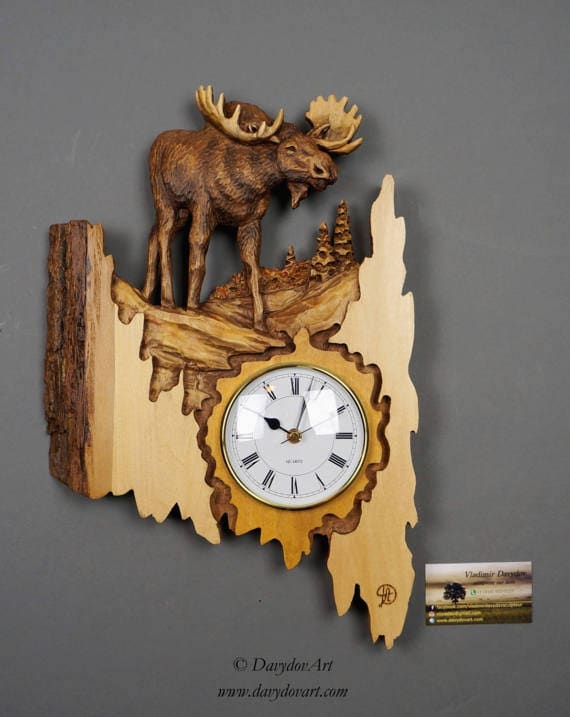 Moose Clock Moose Clock