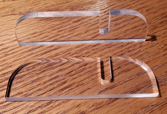 Acrylic Stands (Minimalized Easel) TWO PAIR