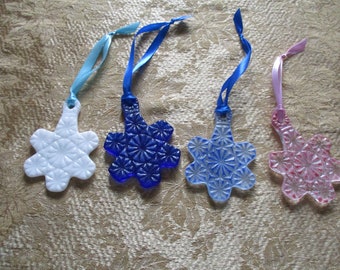 Winter Suncatchers or Tree Ornaments