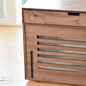 Dog Crate Furniture with Optional Drawers, Wooden dog crate, Wood dog kennel, Dog Crate Furniture Side Table, Double Dog Crate