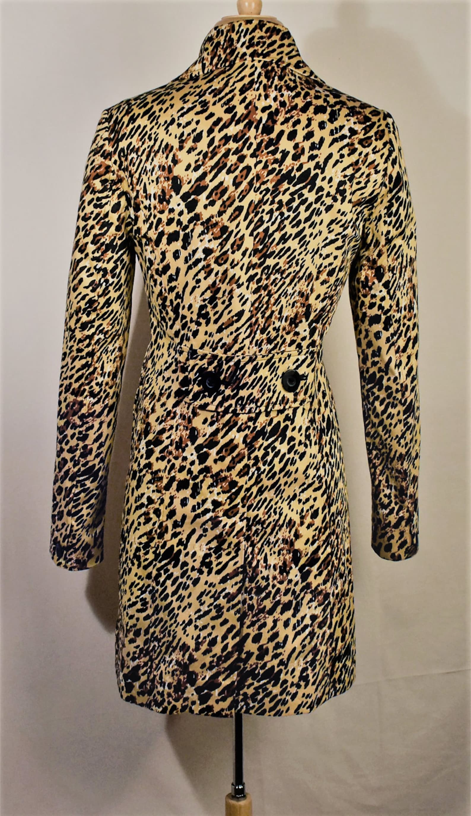 Women's Coat Leopard Coat Leopard Print Coat Long Coat - Etsy