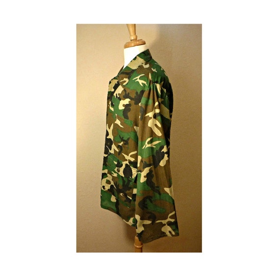 Men's Camo Shirt- Camouflage Shirt- Military Shir… - image 3