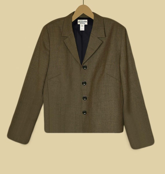 Womens Pendleton Jacket- Pendleton Suit Jacket- V… - image 3