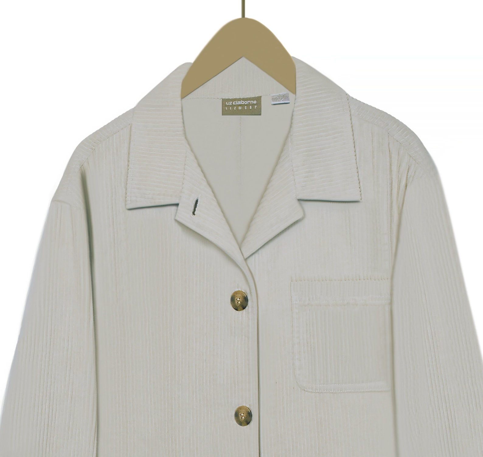 White Corduroy Jacket Corduroy Coat Cord Jacket Vintage Corduroy Jacket