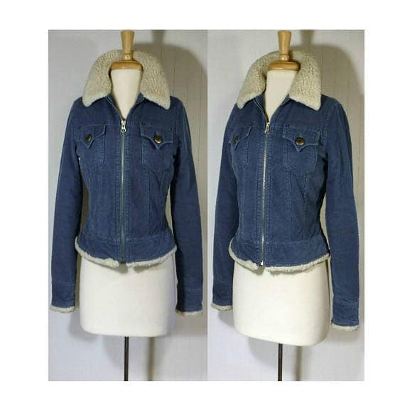 Womens Coat, Corduroy Jacket, Sherpa Jacket, Cropp