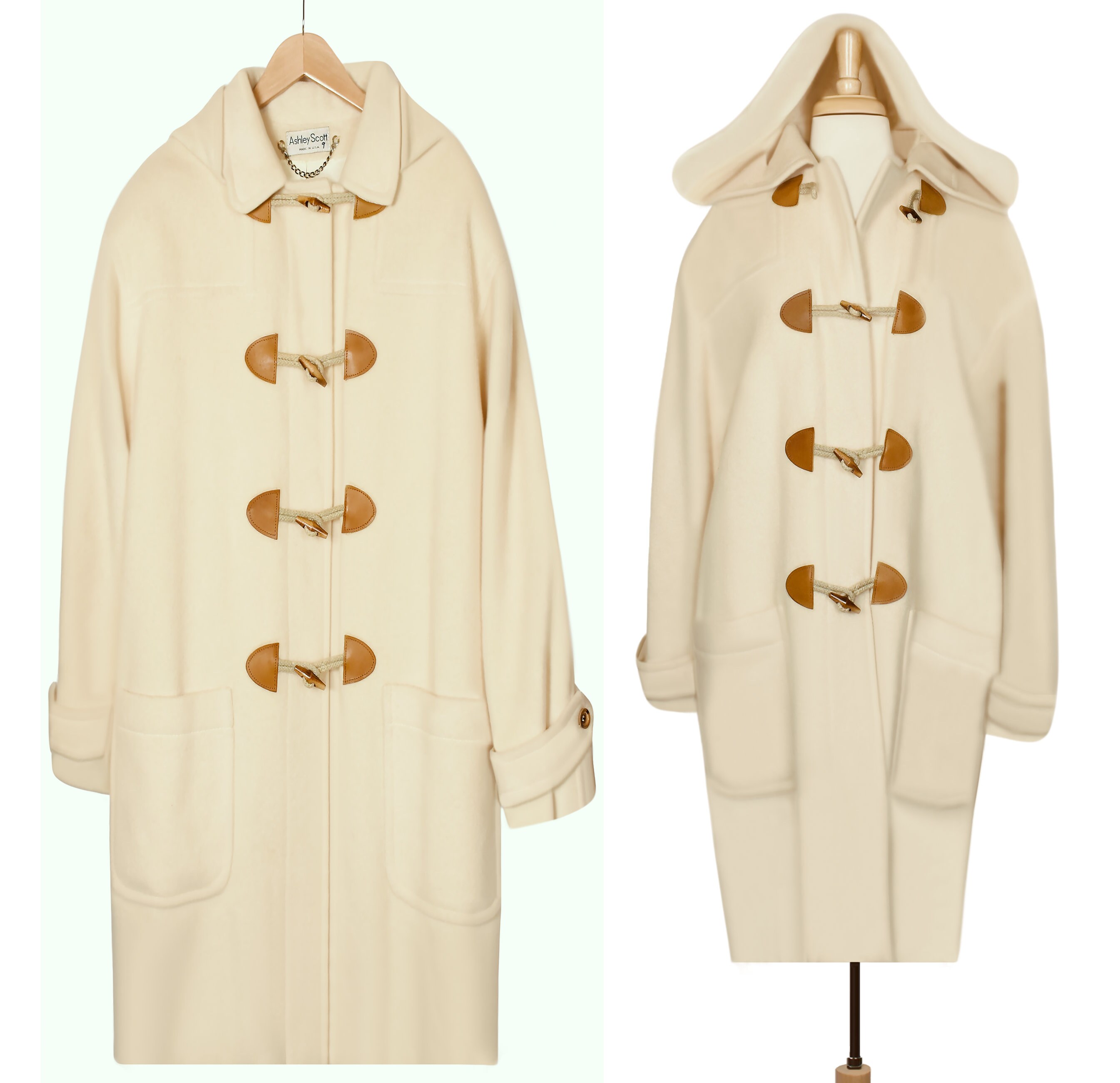 White Coat Long Coat Wool Coat Maxi 