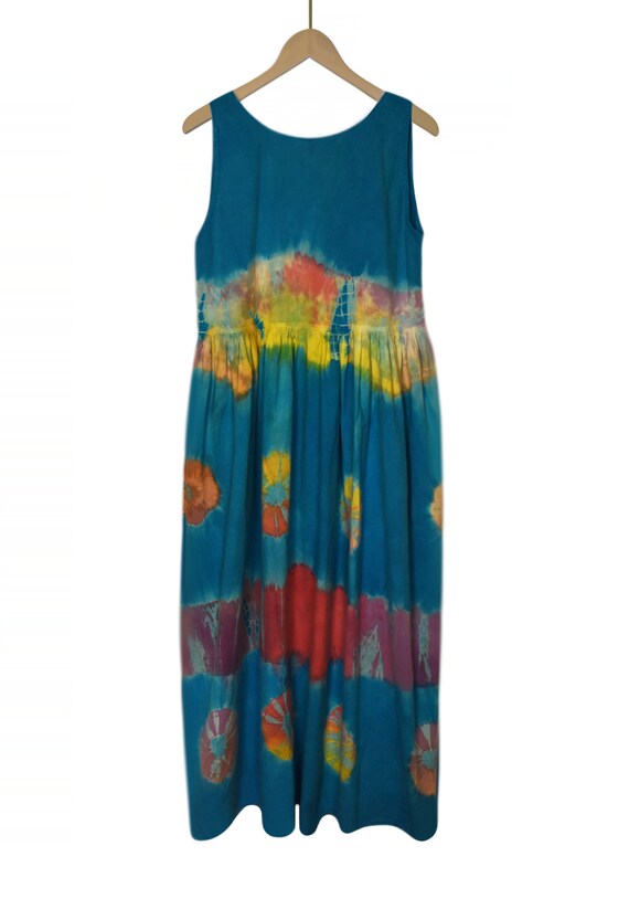 Women's Tie Dye Dress- Summer Dress- Boho Hippie … - image 7