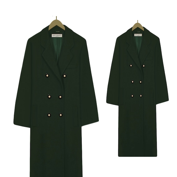 Womens Wool Coat- Wool Winter Coat- Maxi Coat- Lon