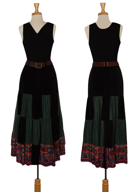 Womens Skirt- Long Skirt- Boho Skirt- Tribal Skir… - image 3
