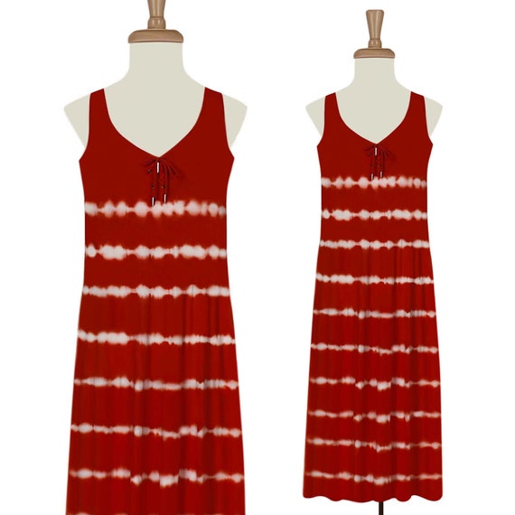 Womens Chaps Dress- Chaps Maxi Dress- Tall Dress-… - image 1