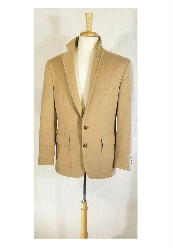 Mens Coat Mens Jacket Suit Jacket Camel Hair Sport Coat Etsy