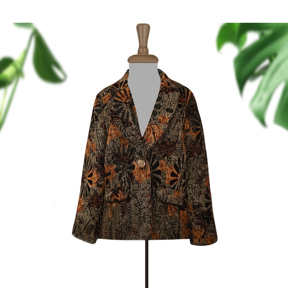 Source Unknown, Jackets & Coats, Gorgeous Tapestry Jacket In Fall Colors