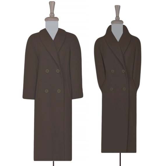 Womens Wool Coat- Long Coat- Maxi Coat- Long Wool