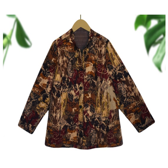 Quilted Jacket- Quilt Jacket Women- Quilt Coat- Wo