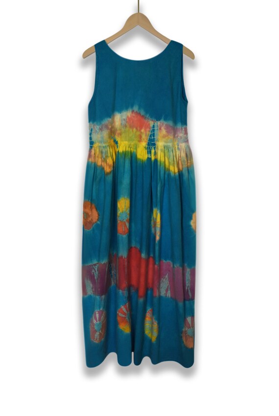 Women's Tie Dye Dress- Summer Dress- Boho Hippie … - image 6