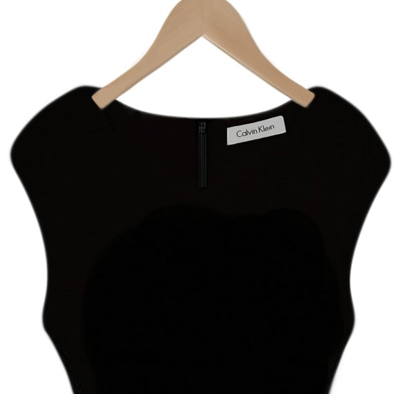 Ruffle Dress- Midi Dress- Womens Black Dress- Bla… - image 7