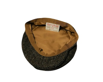 Vintage newsboy cap, men's cabbie hat, tweed hat, newsboy hat, men's newsboy cap, driving cap, men's hat, men's cap, tweed cap, wool cap