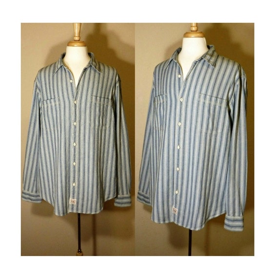 Men's Shirt, long sleeve shirt, collar shirt, Lev… - image 1