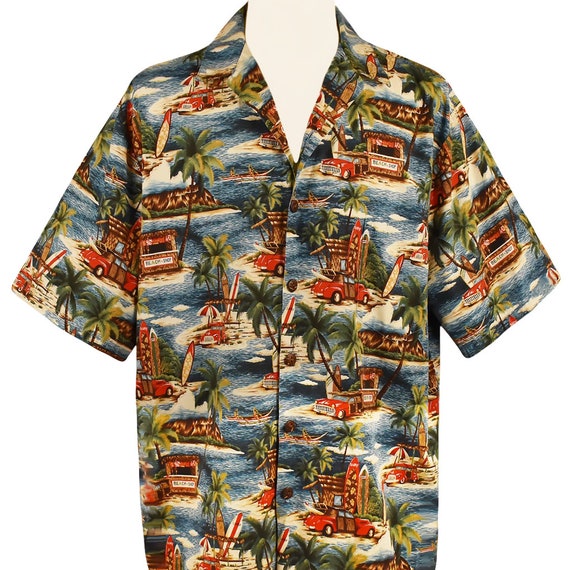 Vintage Aloha NHL Colorado Avalanche Hawaiian Shirt Palm Trees Pattern hawaiian  shirt - Limotees