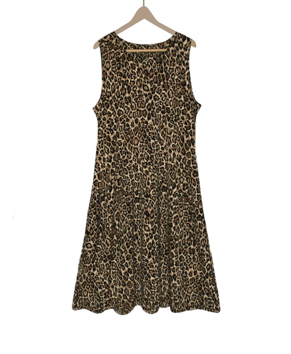 Leopard Dress- Leopard Print Dress- Women's Dress… - image 6